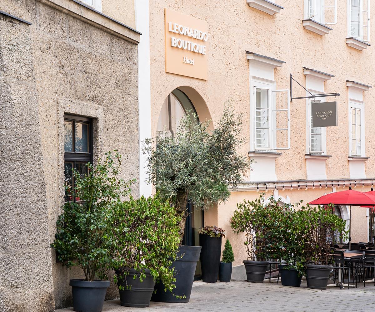 Leonardo Boutique Hotel Salzburg Gablerbraeu Bagian luar foto