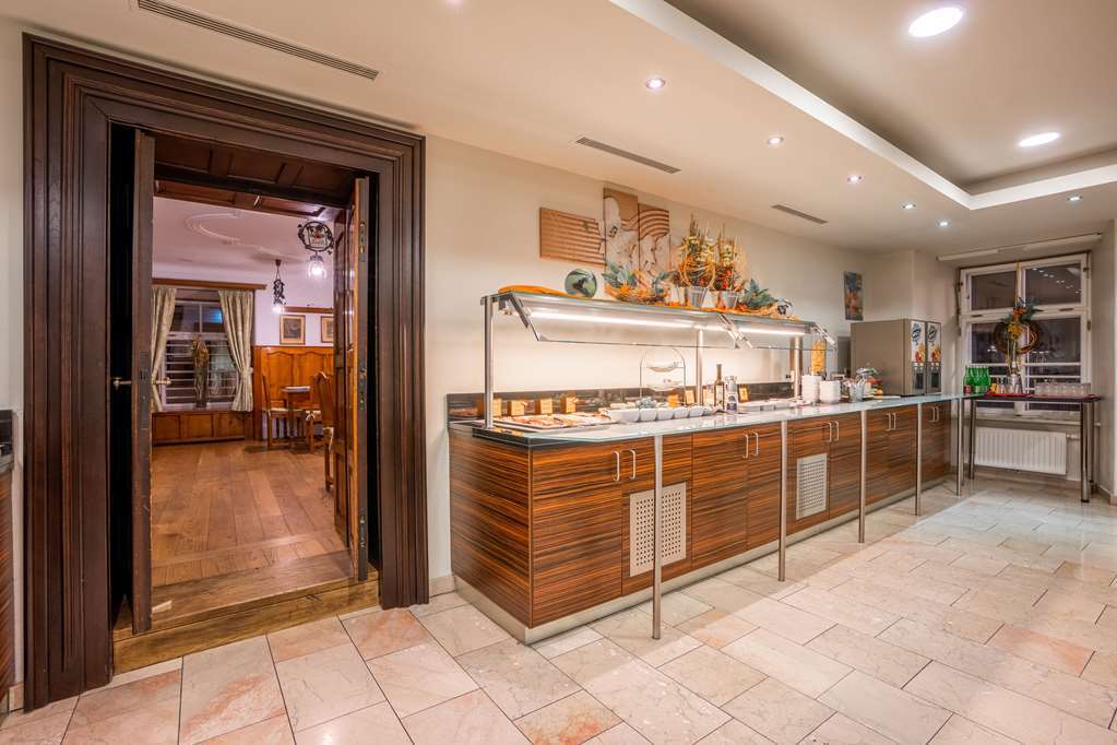 Leonardo Boutique Hotel Salzburg Gablerbraeu Restoran foto