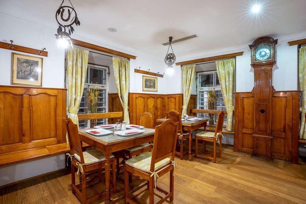 Leonardo Boutique Hotel Salzburg Gablerbraeu Restoran foto